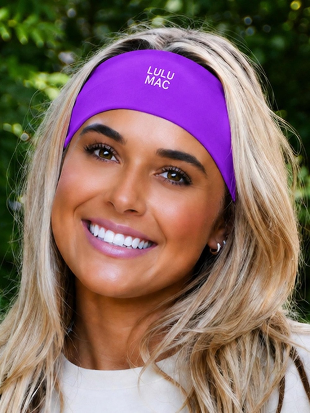 Lulu Mac Purple Headband